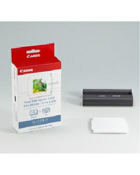 Rakuten - Canon（キャノン） カラーインク/スクウェアラベルセット（カードサイズ正方形シール/18枚分） 4960999922171 KC-18IS