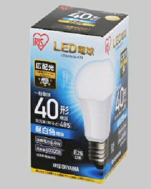 Rakuten - IRISOHYAMA（アイリスオーヤマ） LED電球　口金E26 4967576300261 ECOHiLUX LDA4N-G-4T5 [昼白色]