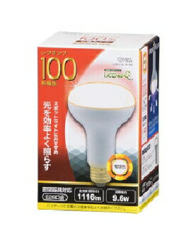 Rakuten - OHM（オーム電機） LED電球 レフランプ形（100形相当/1116lm/電球色/E26/配光角140°/密閉形器具対応） 4971275607910 LDR10L-W A9 [電球色]