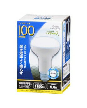 Rakuten - OHM（オーム電機） LED電球 レフランプ形（100形相当/1150lm/昼光色/E26/配光角140°/密閉形器具対応） 4971275607927 LDR10D-W A9 [昼光色]