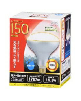 Rakuten - OHM（オーム電機） LED電球 レフランプ形（150形相当/1767lm/電球色/E26/配光角130°/防雨タイプ） 4971275607934 LDR16L-W 9 [電球色]