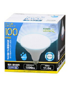 Rakuten - OHM（オーム電機） LED電球 ビームランプ形 広角（100形相当/1090lm/昼光色/E26/防雨タイプ） 4971275634169 LDR11D-W/P100 [昼光色]