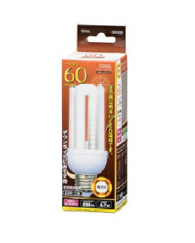 Rakuten - OHM（オーム電機） LED電球 D形（60形相当/836lm/電球色/E26/全方向配光280°/密閉形器具対応/断熱材施工器具対応） 4971275616790 LDF7L-G-E26 [電球色]