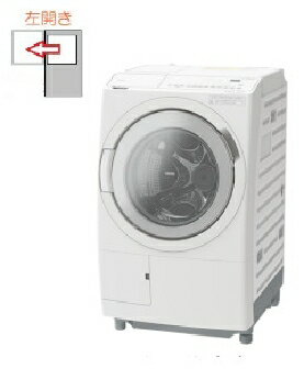 HITACHI（日立） 【左開き】ドラム式洗濯乾燥機 洗濯容量12kg 乾燥容量6kg 4549873176086 ビッグドラム BD-SV120JL(W) [ホワイト]