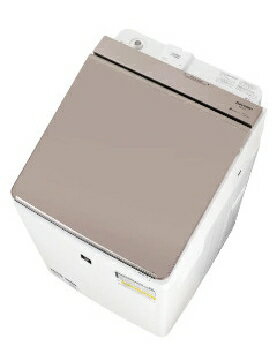 SHARP（シャープ） タテ型洗濯乾燥機 洗濯容量8kg 乾燥容量 4.5kg 4550556131605 穴なし槽 ES-PW8J-C [ベージュ系]