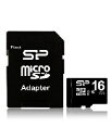 シリコンパワー microSDHCメモリーカード 4712702618815 SP016GBSTH010V10-SP [16GB]