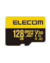 ELECOM(エレコム) 高耐久 U3、V30 microSDXC メモリカード 128GB 4549550301992 MF-HMS128GU13V3 (128GB)