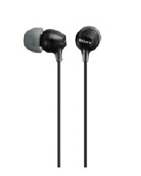 Rakuten - SONY（ソニー） 密閉型インナーイヤーレシーバー 4905524931167 MDR-EX15LP (B)（ブラック）