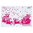 すりこみくん サンタが街へ|クリスマスウィンドウ装飾デコレーション