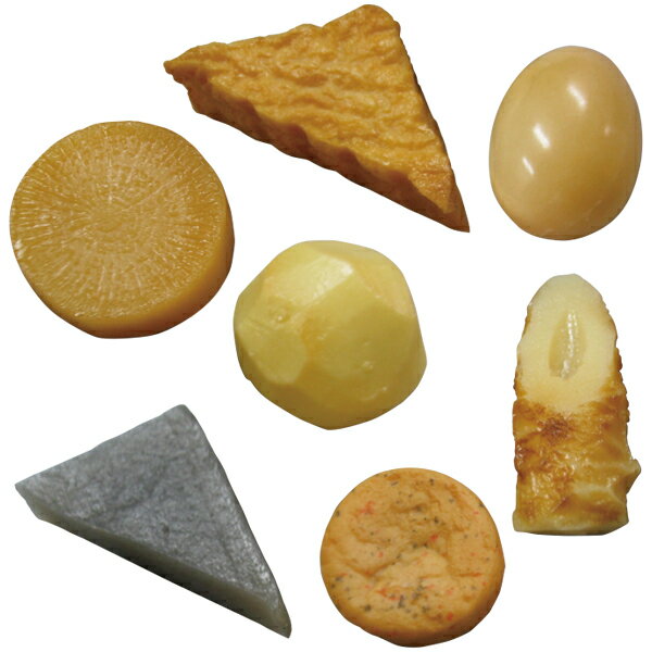樂天商城 - 【納期一週間以上】食品サンプル おでん具材7品セット　　PVC【1セット入】