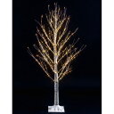 LEDウォームホワイトバーチツリー(M) H120×W60cm 【1本入】