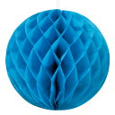 ハニカムボール(ブルー) Φ30cm 紙【1ヶ入】