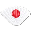 扇バルーン(日の丸) H26×W40cm エアー用フィルムバルーン【10枚入】