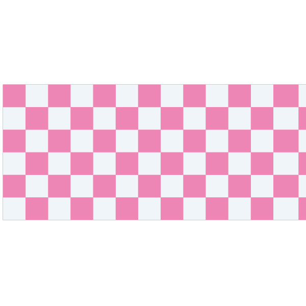 テトロン幕 市松（ピンク）［60cm（H）］　60cm×45m巻　テトンポンジ【1本入】(3)