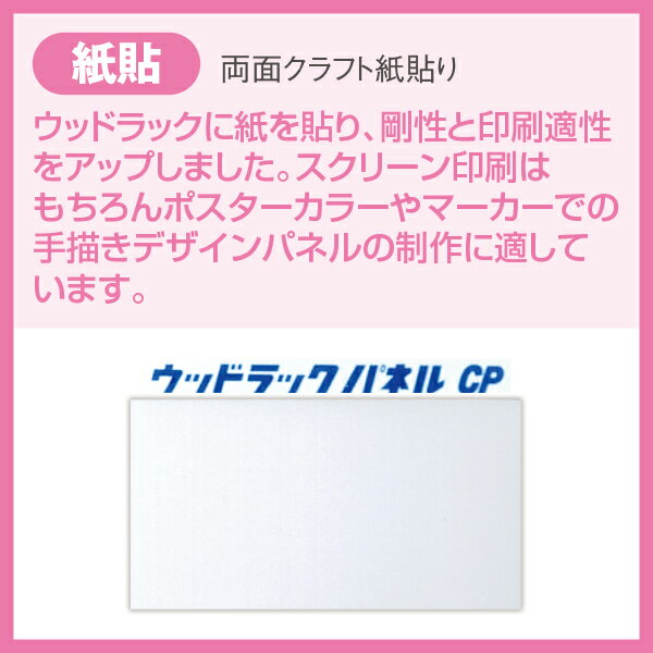 【時間指定不可】【代引き不可】ウッドラック CP 3mm 810X1120mm　810×1120mm　【75枚入】