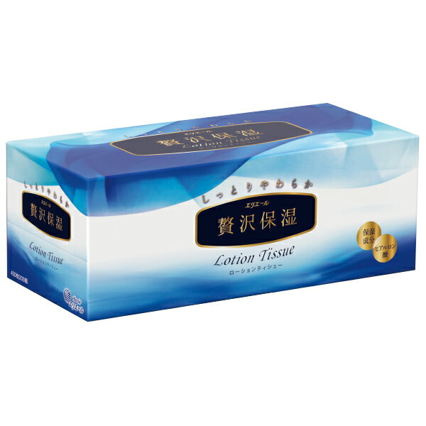 エリエール 贅沢保湿200W （1P）　9×24.3×11cm　【60個入】