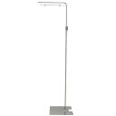 【時間指定不可】フロアスタンド H1430〜2400×W420mm スチール・樹脂【1台入】