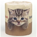 【代引き不可】【法人様限定】やっぱり猫が好き!1ケース(100個入) 114mm×30m(2枚重ね) 再生紙100%【1ロット(1ケース)入】