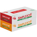 【時間指定不可】【代引き不可】【法人様限定商品】SIMPLE ECO ボックスティッシュ100W2P(2P×144個) 115×220×(50×2)Hmm 【1...