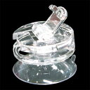 ポスタークリップ 吸盤タイプ(4個組) Φ30×H20mm ポリカーボネート・PVC【10セット入】