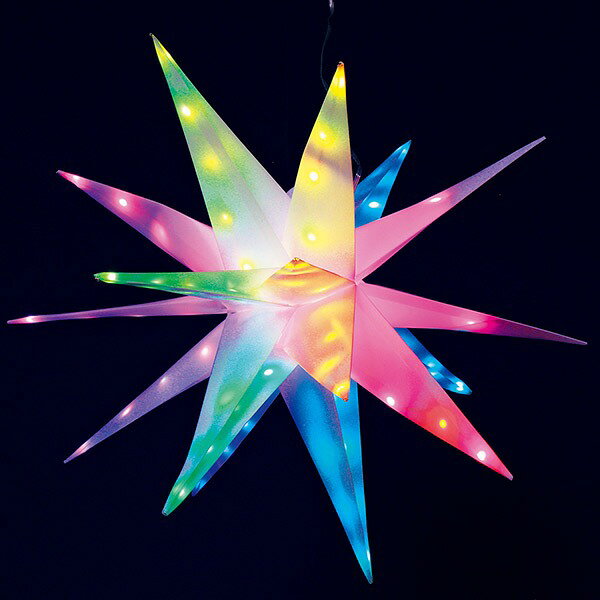 Rakuten - スマートLED ハンギングスターバースト　Φ60cm　PVC・PET樹脂【1ヶ入】