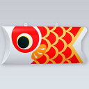 鯉のぼりPOP(赤) 春POP こどもの日 GS1-0004R コートボール400kg 55×22×8cm