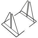 オリジナルワイヤースタンド(2ヶ組)