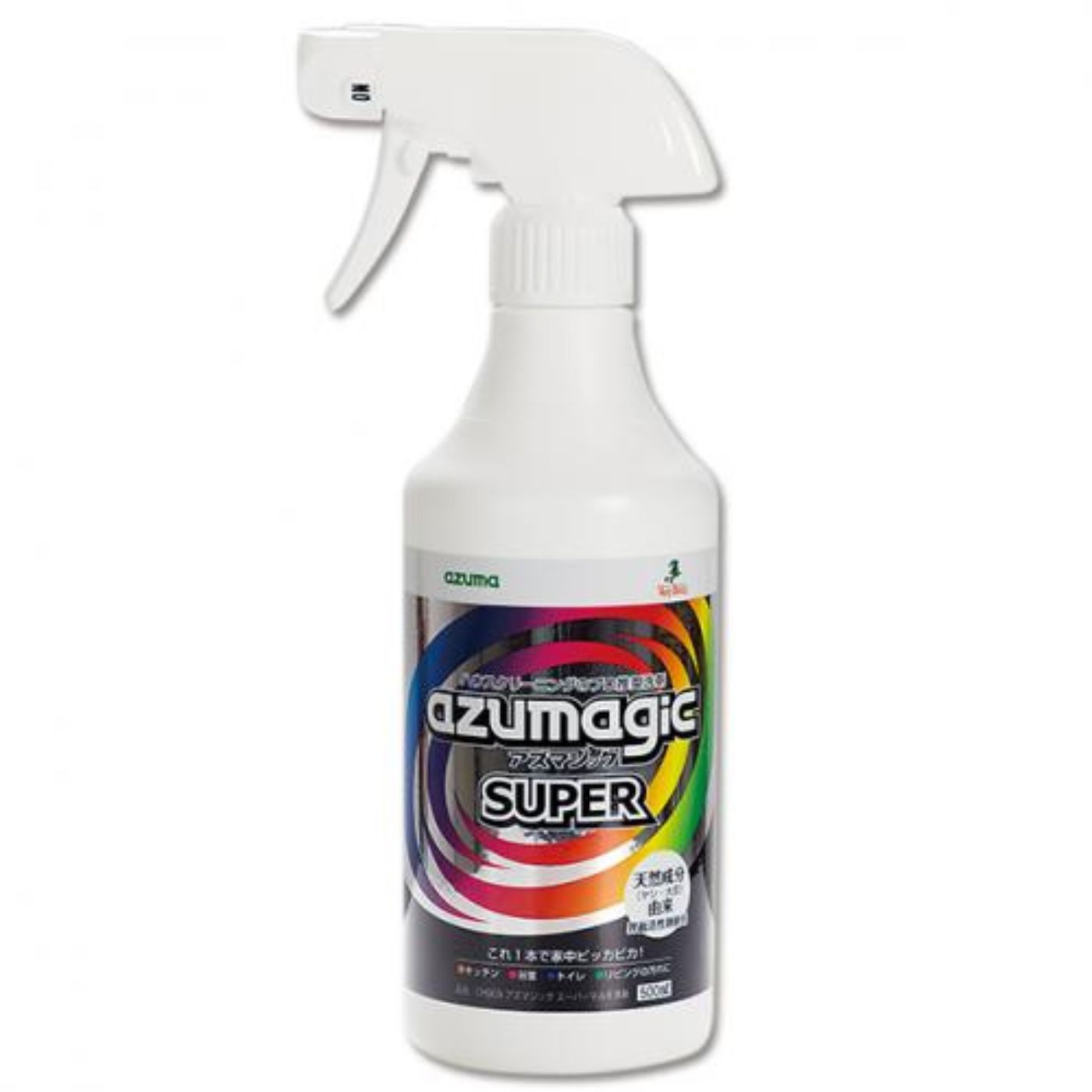 アズマ工業 azuma アズマジック スーパーマルチ洗剤 500mL アルカリ性 CH909 日本製 プロ仕様 コンロまわり 油汚れ キッチン トイレ 浴室 お風呂 壁紙 掃除