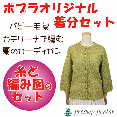 【春夏】夏のカーディガン【中級者】【編み物キット】