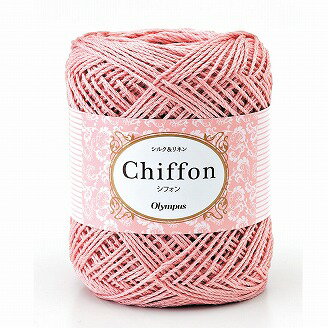 毛糸 中細 オリムパス シルク＆リネン シフォン 1玉 絹 シルク 毛糸のポプラのサムネイル