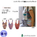 編み物 KIT ニッケビクター PAM-BAG アミーナで編むエコバッグ 1パック 秋冬 毛糸のポプラ