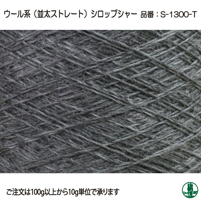 毛糸 並太 アヴリル毛糸 S-1300-T シロップシャー 10g 毛 ウール【取寄商品】