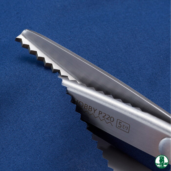 手芸 道具 クロバー 36-631 ピンキングはさみホビー(ギザ刃5mm22cm) 1ケ 【取寄商品】