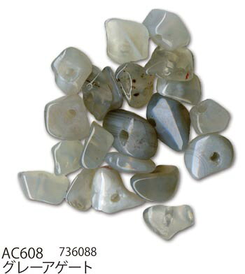 Genuine, Semi-Precious Stones - 手芸 ビーズ メルヘンアート AC608 パワーストーンさざれタイプ ストーン 3袋入【取寄商品】