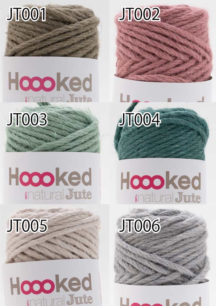 毛糸 超極太 DMC JT DMC Hoooked natural Jute 1玉 麻 リネン ラミー 毛糸のポプラ