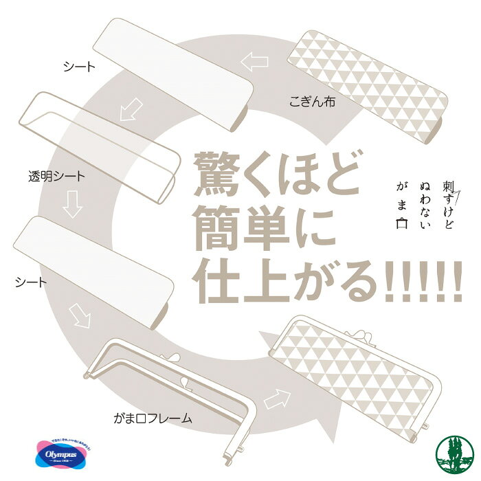 手芸 キット オリムパス こぎんキット78 ペンケースウロコ 1組 小物 飾り 毛糸のポ...