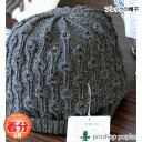 【秋冬】フレックの帽子【中級者】【編み物キット】 毛糸のポプラ