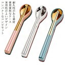 収納ケース付 送料無料 おしゃれ ステンレス製 送料無料 ランチ スプーン 弁当 携帯 カトラリーセット マイ箸 箸 音 20cm おすすめ 大人 子供 レディ...