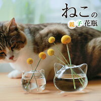 送料無料！ネコ好きさんのためのネコ型花瓶 猫好き ギフト 花...
