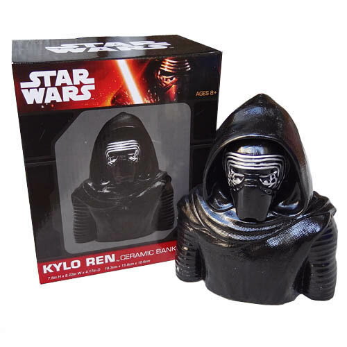 スターウォーズ セラミック貯金箱 カイロレン Kylo Ren メール便不可 11182k STAR WARS 貯金箱 キャラクター 雑貨 グッズ おもちゃ インテリア雑貨 インポート