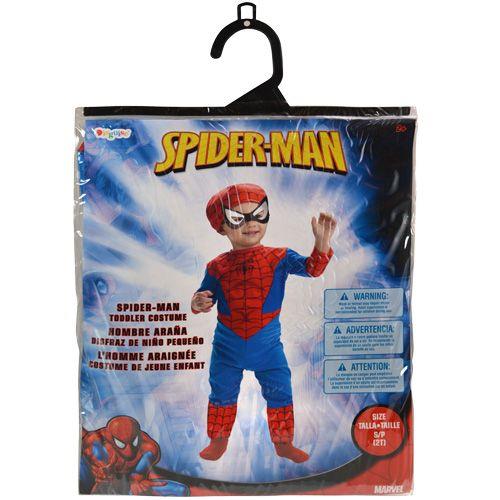 スパイダーマン 衣装 子供 男の子 幼児用 2T 2-3歳用 コスチューム SPIDER-MAN 11689 TODDLER COSTUME ハロウィン コスプレ 仮装 キャラクター グッズ インポート メール便不可のサムネイル