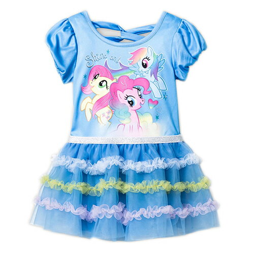 マイリトルポニー キッズドレス 2歳用 12153 My Little Pony ドレス ワンピース 女の子 洋服 水色 ポニー メール便不可