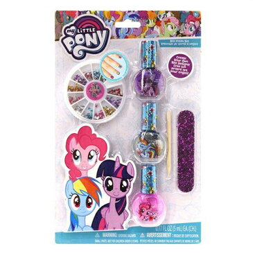 マイリトルポニー ネイルアートセット My Little Pony ネイルポリッシュ マニキュア ネイル やすり ネイルファイル 12670子供会 クリスマス 景品
