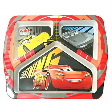 ZAK　DESIGN　カーズ3　ランチプレート　13503　マックイーン　ラミレス　ストーム　CARS CARS3　食器　皿　ワンプレート　子供用　キッズ　輸入 インポート　　送料無料　メール便発送