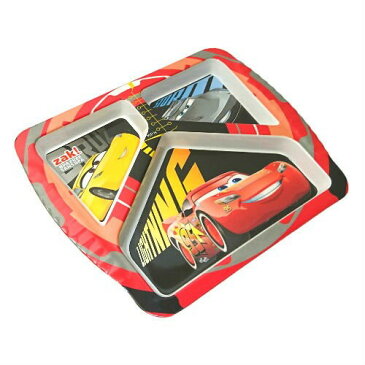 ZAK　DESIGN　カーズ3　ランチプレート　13503　マックイーン　ラミレス　ストーム　CARS CARS3　食器　皿　ワンプレート　子供用　キッズ　輸入 インポート　　送料無料　メール便発送