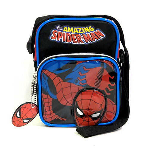 Pochettes - スパイダーマン ショルダーバッグ ポシェット 12905 SPIDER-MAN MARVEL 鞄 かばん バッグ キャラクター グッズ