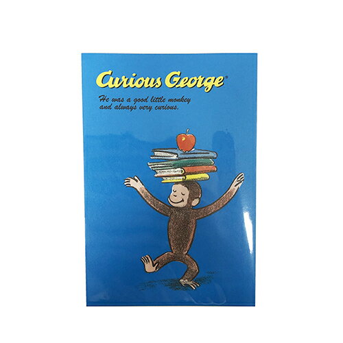 おさるのジョージ ポストカード (本) 14154 カード 手紙 絵葉書 はがき ハガキ 葉書き お手紙 レター ジョージ おしゃれ かわいい おさる 絵本 キ...