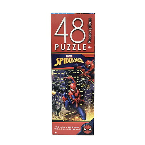 スパイダーマン (A) 48ピース パズル 14341a マーベル MARVEL ジグソーパズル アメコミ 男の子 ヒーロー 景品 プチギフト アメリカ かっこいい おもちゃ 知育玩具 キャラクター グッズ 輸入品 インポート メール便不可