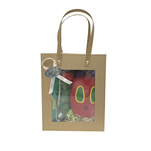 はらぺこあおむし ベビー ギフト セット (はっぱ) HG11 お祝い ギフトセット 絵本 男の子 女の子 グッズ 雑貨 プレゼント クリスマス SET ビブ スタイ よだれかけ おもちゃ はらぺこ あおむし ウォールポケット 出産祝い ガラガラ 数量限定 メール便不可