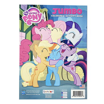 マイリトルポニー ぬりえ (smile every pony) 15188 カラーリングブック 塗り絵 輸入品 インポート ポニー ぬり絵 英語 知育玩具 海外 アメキャラ 女の子 女子 幼児 キャラクター My Little Pony 雑貨 グッズ 景品 プレゼント メール便配送